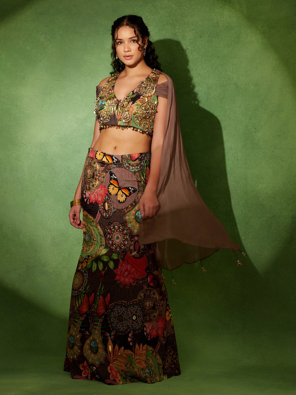 Ruhani Garden Lehenga