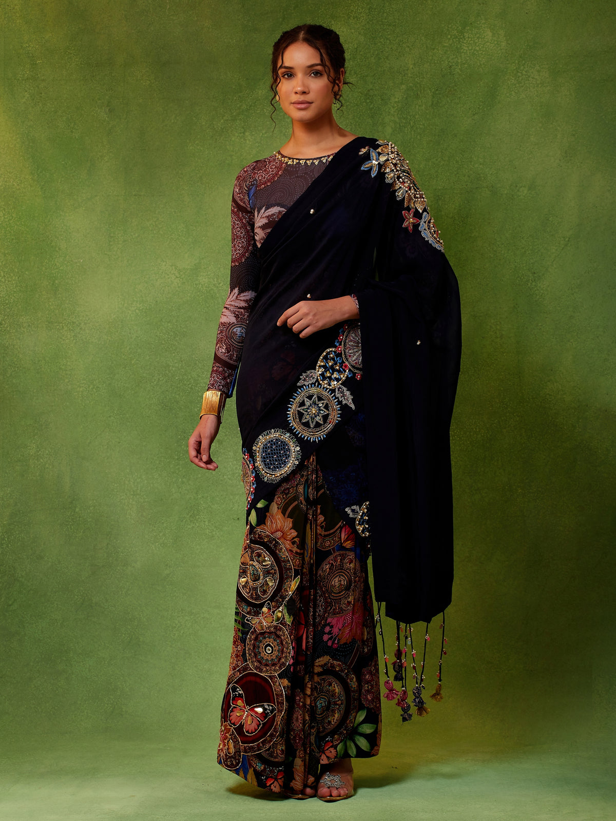 Kahaani Noir Saree